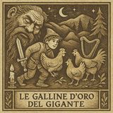 LE GALLINE D'ORO DEL GIGANTE - Fiaba tradizionale svedese
