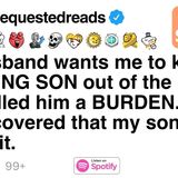 My husband wants me to kick my DYING SON out of the house and called him a BURDEN.