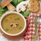 Vellutata di funghi porcini: la ricetta facile senza panna