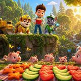 Mi Hijo no Quiere Comer 🥕 Cuento de la Patrulla Canina 🐾