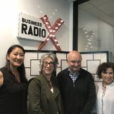 Mary Ellen McClanahan with Georgia Small Business Development , Mark Bouzyk with AKESOgen, Karen Cohen with Omiga Inc., Cherie Kloss with Sn