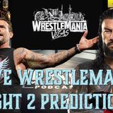WWE WrestleMania Night 2 - Brock vs Oba