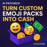Turn Custom Emoji Packs into Cash 💸 | AI Side Hustle for Discord & Slack Communities