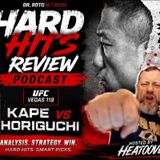 The Hard Hits Review | UFC Vegas 119: Kape vs. Horiguchi