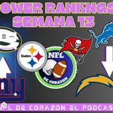 Power Ranking semana 13 NFL