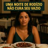 Uma noite de rodízio não cura seu vazio.