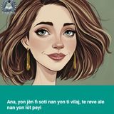 Ana, yon jèn fi soti nan yon ti vilaj
