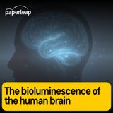 The secret bioluminescence of the human brain