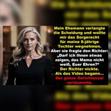 Meine Tochter zeigte bei der Scheidung ein Video | Wahre Geschichten Deutsch
