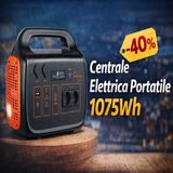 Centrale elettrica portatile 1075Wh a 299€- conviene davvero?