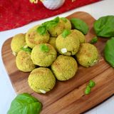 Polpette di broccoli in friggitrice ad aria