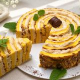 Torta Girella Kinder Bueno – Soffice, cremosa e scenografica