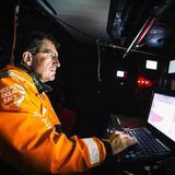 Upside down in Bass Strait
