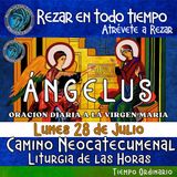 ANGELUS DEL DIA DE HOY LUNES 28 DE JULIO 2025, 🙏ORACION A NUESTRA MADRE 🌹LA VIRGEN MARIA 🙏.