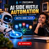 AI Side Hustle Automation for Passive Income With One Click
