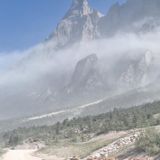 Si sbriciola ancora il Cadore: distacco di rocce dal Monte Marcora, polvere su San Vito