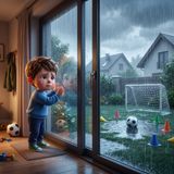 🌧️😢 Olek płacze, bo deszcz psuje mu zabawę! Co teraz? | Bajka o emocjach - bajka do słuchania dla dzieci