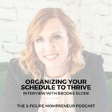 Organizing your schedule to thrive with Brooke Elder