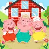 The Three Little Pigs | Fairy Tale