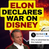 ELON MUSK Declares War On Disney #boycottdisney