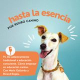 91. De adiestramiento tradicional a educación consciente. Cómo empezar en educación canina.  Con Maria Gallardo y  Ricard Rojals.