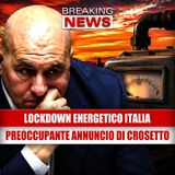 Lockdown energetico in Italia: l'annuncio preoccupante di Crosetto