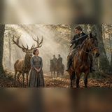 The Duke Aimed at a Stag… One Servant Girl Stood in His Way