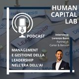 Management e gestione della leadership nell'era dell'Ai