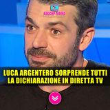 Luca Argentero Sorprende: La Dichiarazione In Diretta Tv!