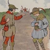 De Reizigers en de Portemonnee | Aesopus Fabels