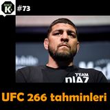 MMA Klinik #73 - UFC 266 analiz ve tahminleri