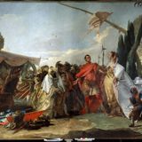 Julio César y Cleopatra