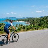 When is cycling on Trek Marlin 5 best on Samui?