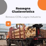 Rinnovo CCNL Legno Industria 2025