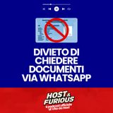 Non chiedere i documenti via WhatsApp