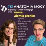 #13 Anatomia Mocy: „Kryzysy i trudne decyzje” – o wyborach między marzeniami a poczuciem odpowiedzialności z pisarką Pauliną Klimańską-Nowak