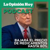 Trump firma orden ejecutiva para reducir el precio de medicamentos con receta.