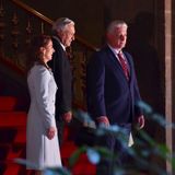 AMLO recibe en Palacio Nacional a presidente de Cuba