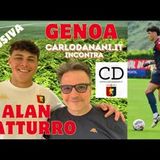 GENOA-Carlodanani.it in ESCLUSIVA incontra ALAN MATTURRO. Ascolta l'intervista al difensore ROSSOBLU