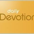 Daily Devotional Nov 1, 2014