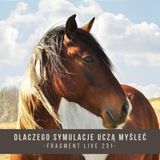 Dlaczego symulacje uczą myślenia - fragment live 231