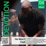 MGD: He Won't Fail!