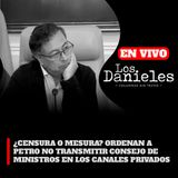 ¿CENSURA O MESURA? ORDENAN A PETRO NO TRANSMITIR CONSEJO DE MINISTROS EN LOS CANALES PRIVADOS