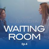 Mariarosaria, assistente di sala operatoria, nella Waiting Room di Clinica Baviera Italia