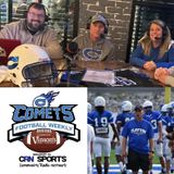 Final #CometsFootballWeekly Show of 2024 with Coach Chadwick & special guest Melissa Hubbard from Vinson's Pub+Eatery!! #WeAreCRN #GoComets