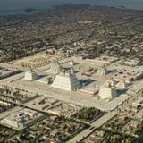 Reconstrucción en 3D de Tenochtitlan