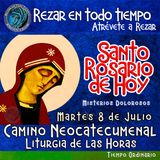 Rosario de hoy MARTES 8 DE JULIO 2025 🌹 MISTERIOS DOLOROSOS. 