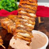 Tortilla Kebab in friggitrice ad aria
