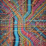 Já se sentiu perdido tentando decifrar um mapa de metrô que mais parece um prato de espaguete?