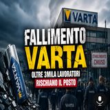 Varta verso il fallimento, tremila posti a rischio